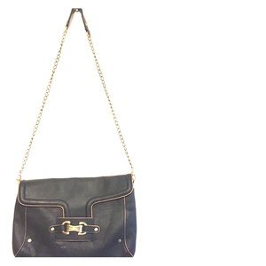 Black envelope purse